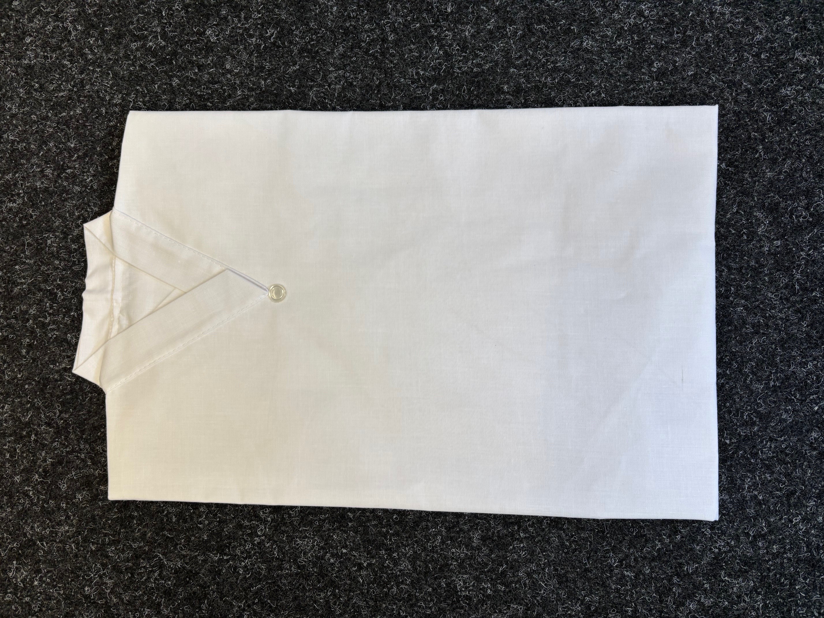Sterbekleid 3500 HT weiß, unisex