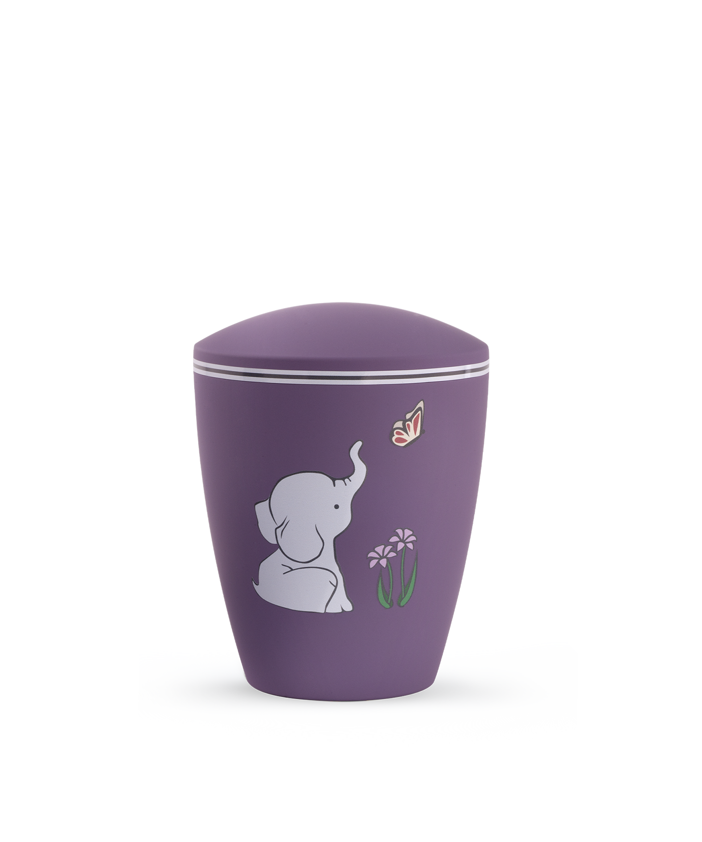 Urne 508-605 lila, Elefanten Urne 508-605 lila, Elefanten