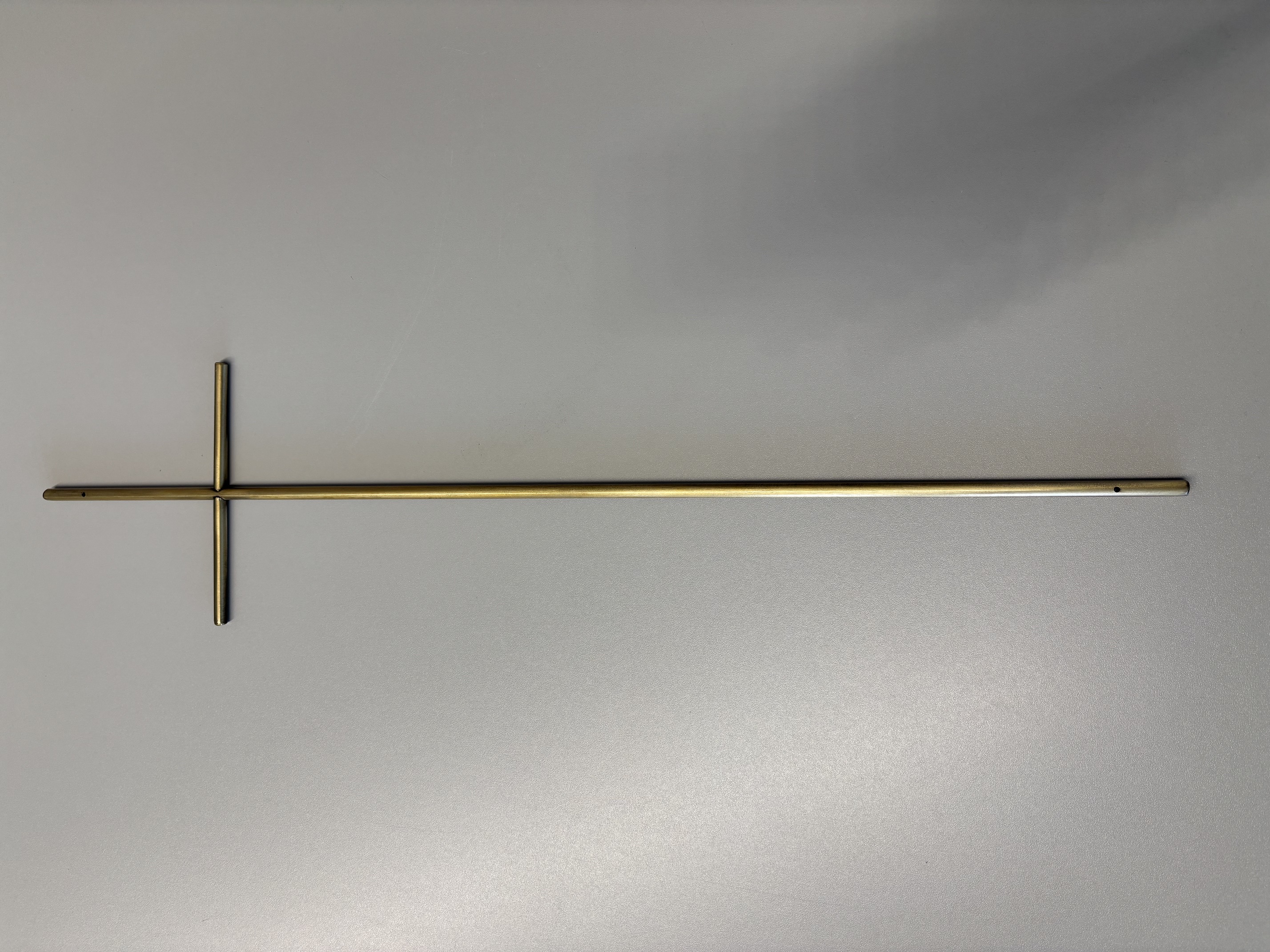 Sargkreuz 100 fläm.galv. ohne Körper